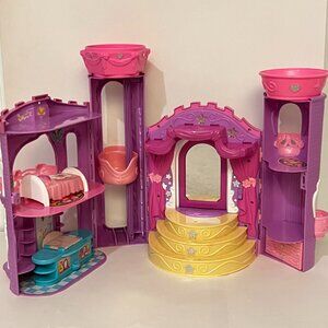My Little Pony Celebration Castle Playset Toy 2002 Vintage